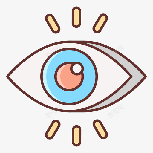 观点有影响力的营销线性色彩图标svg_新图网 https://ixintu.com 影响力 线性 色彩 营销 观点