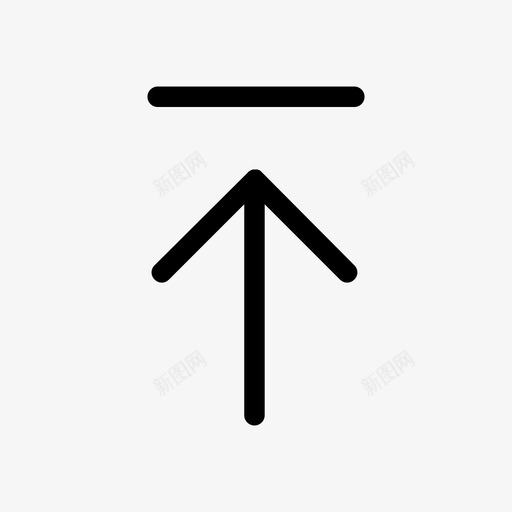 上箭头上四点四舍五入图标svg_新图网 https://ixintu.com 四点 四舍五入 箭头