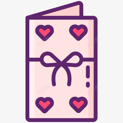 卡片约会应用程序11线性颜色图标svg_新图网 https://ixintu.com 卡片 应用程序 约会 线性 颜色