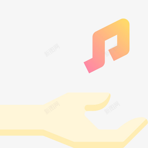 音乐声音和音乐黄色图标svg_新图网 https://ixintu.com 声音 音乐 黄色