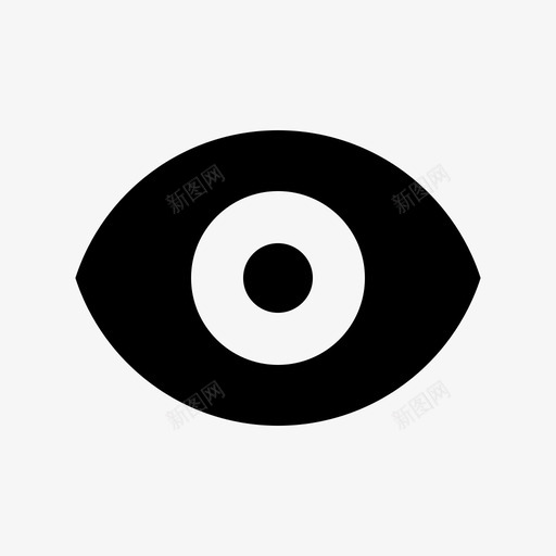 眼看存图标svg_新图网 https://ixintu.com