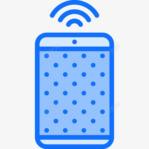 语音助理smarthouse22蓝色图标svg_新图网 https://ixintu.com house smart 助理 蓝色 语音