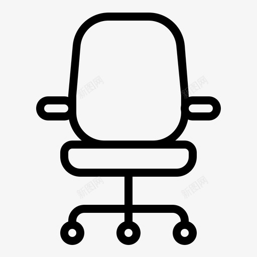 主任椅家具家居图标svg_新图网 https://ixintu.com 主任 办公椅 家具 家居 座椅 生活