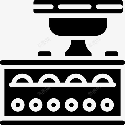 铁古董1填充图标svg_新图网 https://ixintu.com 古董 填充