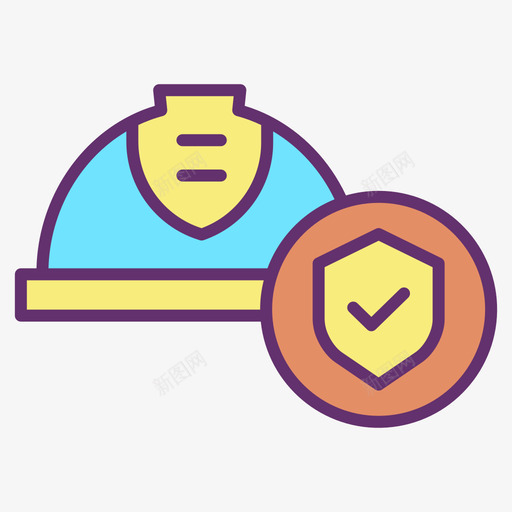 保险保险57线性颜色图标svg_新图网 https://ixintu.com 保险 线性 颜色