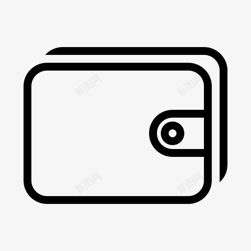 钱包账户在线图标svg_新图网 https://ixintu.com 在线 在线支付 支付 账户 钱包