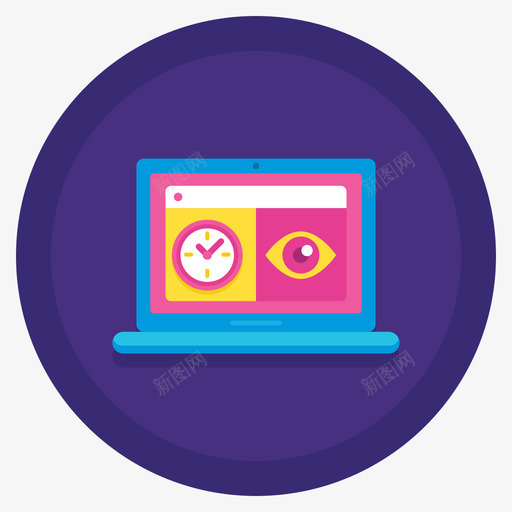 会议网络营销平面循环图标svg_新图网 https://ixintu.com 会议 平面 循环 网络营销
