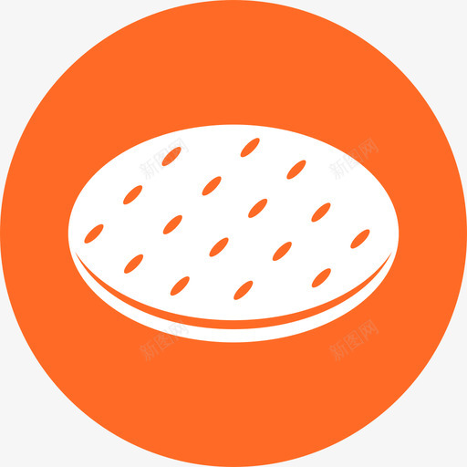 烧饼svg_新图网 https://ixintu.com 烧饼 扁平 简约
