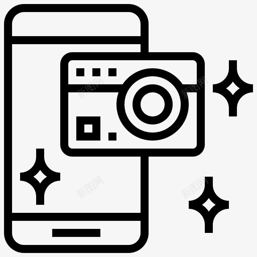 照片照相机设备图标svg_新图网 https://ixintu.com ramadanelementgradient 平板电脑 手机 智能 照片 照相机 设备
