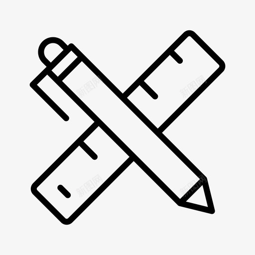 工具图形110大纲图标svg_新图网 https://ixintu.com 图形设计 大纲 工具 设计 设计工