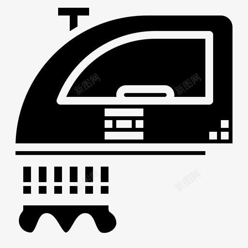 熨斗家电电子图标svg_新图网 https://ixintu.com 家用 家用电器 家电 熨斗 电子