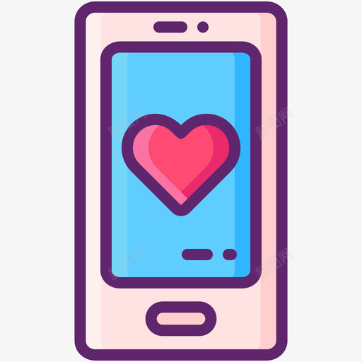 Android约会应用程序11线性颜色图标svg_新图网 https://ixintu.com Android 应用程序 约会 线性 颜色