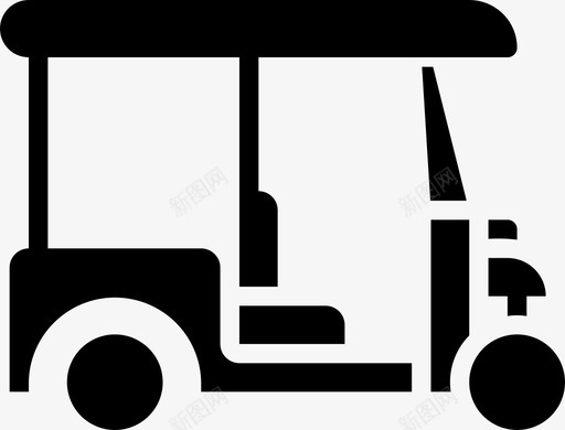 TukTuk间隙年2填充图标svg_新图网 https://ixintu.com Tuk-Tuk 填充 间隙