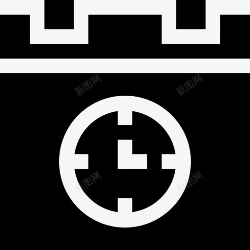 截止日期战略和管理17已填写图标svg_新图网 https://ixintu.com 填写 战略 截止 截止日 日期 管理