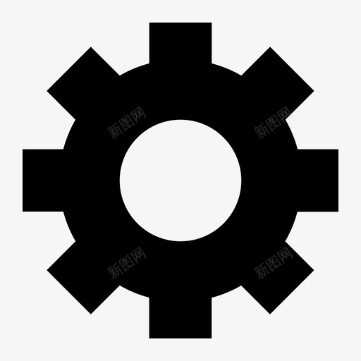 设置应用程序菜单图标svg_新图网 https://ixintu.com ui web 应用程序 移动 菜单 设置