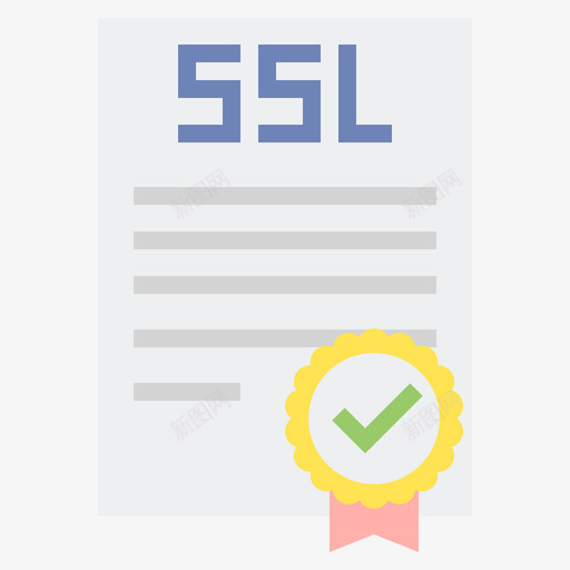 Ssl证书货币服务5扁平图标svg_新图网 https://ixintu.com Ssl 扁平 服务 证书 货币
