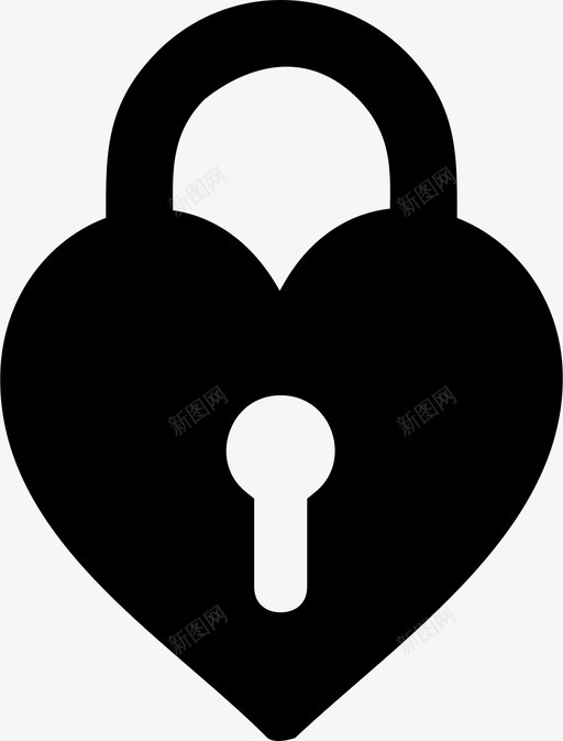 挂锁受控锁定图标svg_新图网 https://ixintu.com 受控 安全 挂锁 锁定
