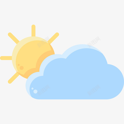 多云238号天气平坦图标svg_新图网 https://ixintu.com 238号 多云 天气 平坦