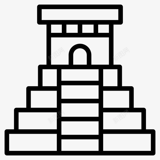地标建筑地产图标svg_新图网 https://ixintu.com 图标 地产 地标 地点 实地 建筑 标线 真实