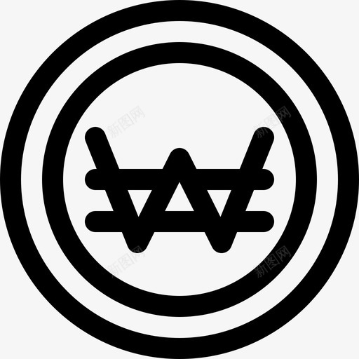 韩元韩国11岁直系图标svg_新图网 https://ixintu.com 11岁 直系 韩元 韩国