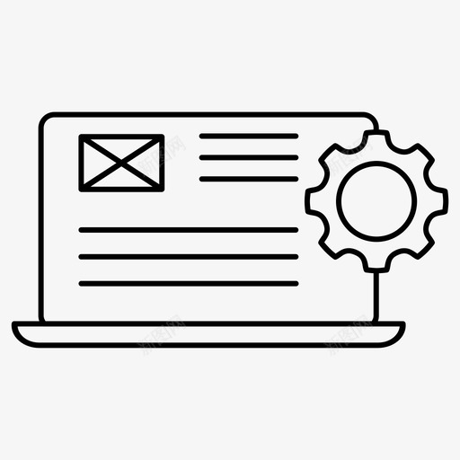 内容应用程序计算机图标svg_新图网 https://ixintu.com 内容 应用程序 桌面 监视器 计算机