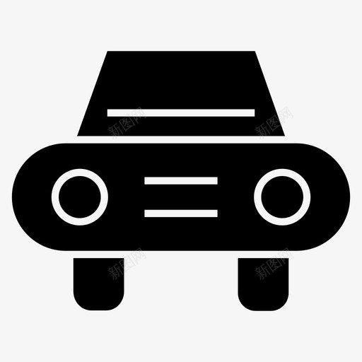 汽车出租车城市黑暗图标svg_新图网 https://ixintu.com 出租车 城市 汽车 黑暗