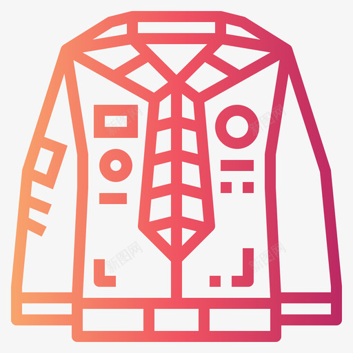 制服侦察兵9号梯度图标svg_新图网 https://ixintu.com 9号 侦察兵 制服 梯度