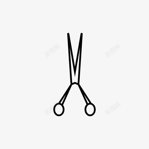 剪刀理发剪剪图标svg_新图网 https://ixintu.com 剪刀 工具 理发 理发师 美容