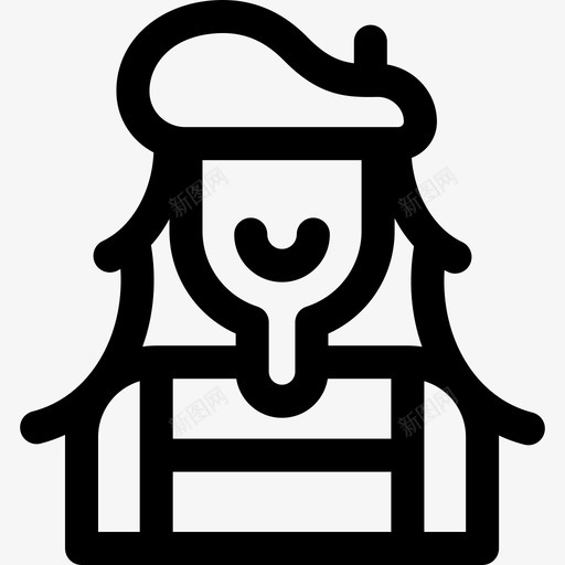 平面师平面师42线性图标svg_新图网 https://ixintu.com 平面 平面设计 线性 设计师