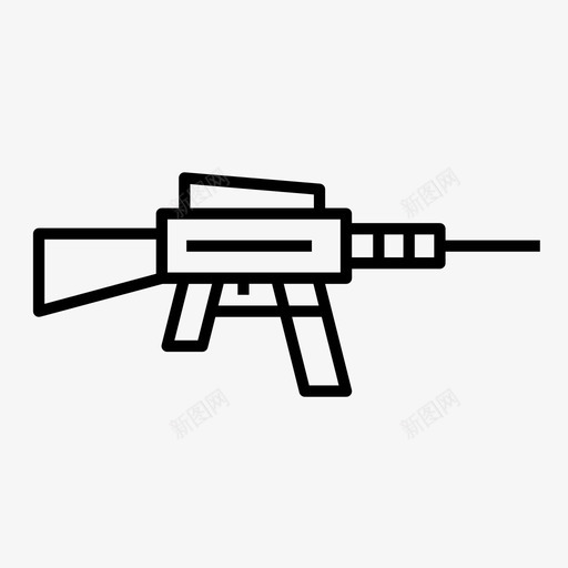 机关枪枪炮散弹枪图标svg_新图网 https://ixintu.com 散弹枪 机关枪 枪炮 武器 火器