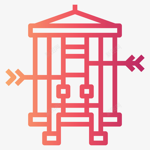 凯奇杀手1梯度图标svg_新图网 https://ixintu.com 凯奇 杀手 梯度