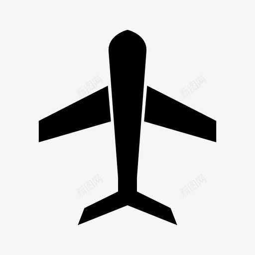 飞机商务天空图标svg_新图网 https://ixintu.com 商务 天空 旅行 速度 飞机