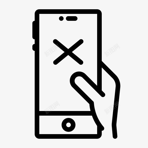 拒绝预订应用程序酒店图标svg_新图网 https://ixintu.com 应用程序 手机 拒绝 热线 酒店 预订 预订服务 预订酒店