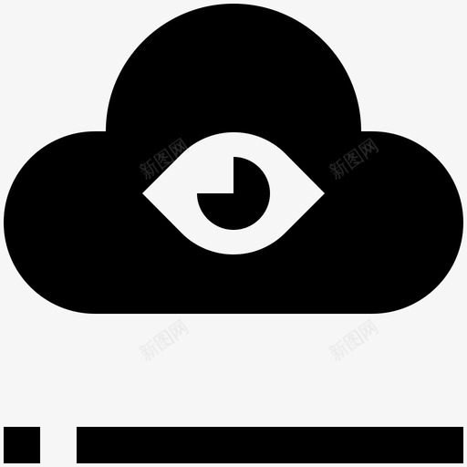 云眼视图搜索引擎优化混合图标svg_新图网 https://ixintu.com 云眼 优化 搜索引擎 混合 视图