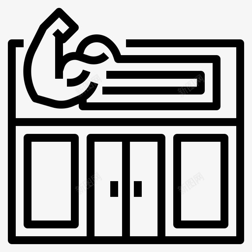 健身健身和健康4概述图标svg_新图网 https://ixintu.com 健康 健身 概述