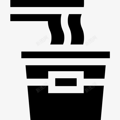 拉面快餐86填充图标svg_新图网 https://ixintu.com 填充 快餐 拉面