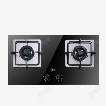 美的Q360B燃气灶嵌入式png免抠素材_新图网 https://ixintu.com 产品实物 双灶台式 美的