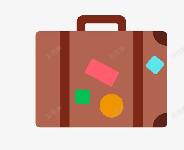 灰色旅游手提箱矢量图eps免抠素材_新图网 https://ixintu.com 手提箱 旅游 灰色箱子 矢量手提箱 矢量图