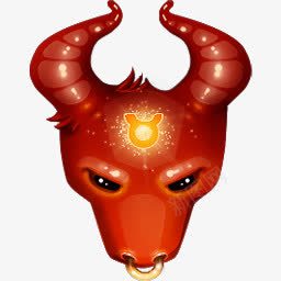 金牛座牛牛zodiacsignsicons图标png_新图网 https://ixintu.com Taurus cattle cow 牛 金牛座