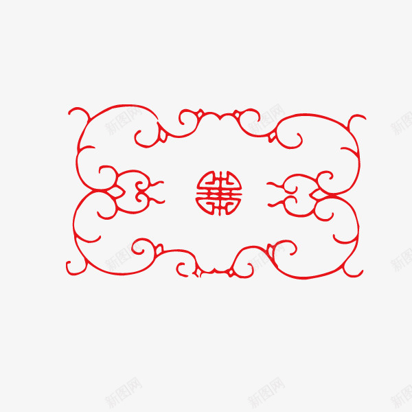 花纹底纹红色装饰中国风矢量图ai免抠素材_新图网 https://ixintu.com 中国风 红色 花纹底纹 装饰 矢量图
