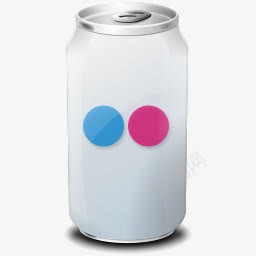 易拉罐风格网页标志png免抠素材_新图网 https://ixintu.com 俩圆 易拉罐 标志