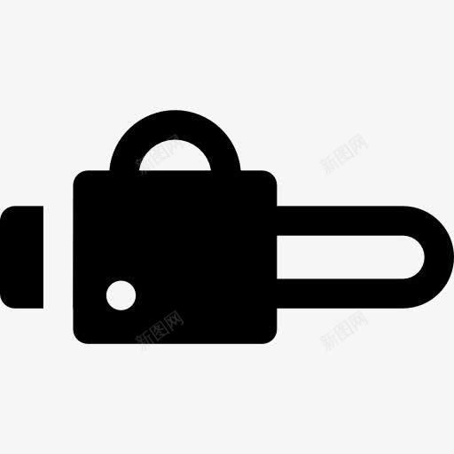 电锯图标png_新图网 https://ixintu.com 切断 工具和器具 木材 电 电力 电锯 锯