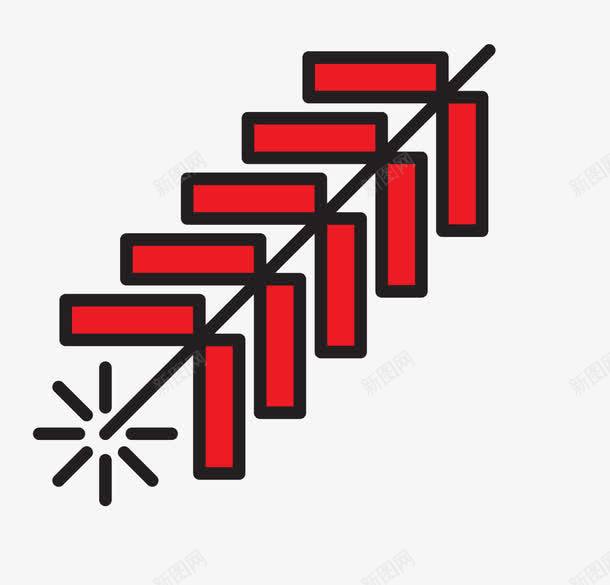 手绘爆竹png免抠素材_新图网 https://ixintu.com 可爱 扁平 手绘 爆竹 素材