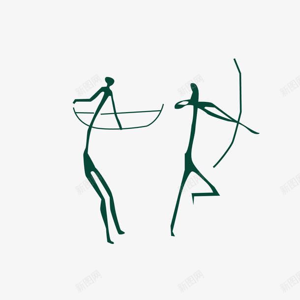 古代战场png免抠素材_新图网 https://ixintu.com 古代 古代战场 射箭 战争 战场 拉弓