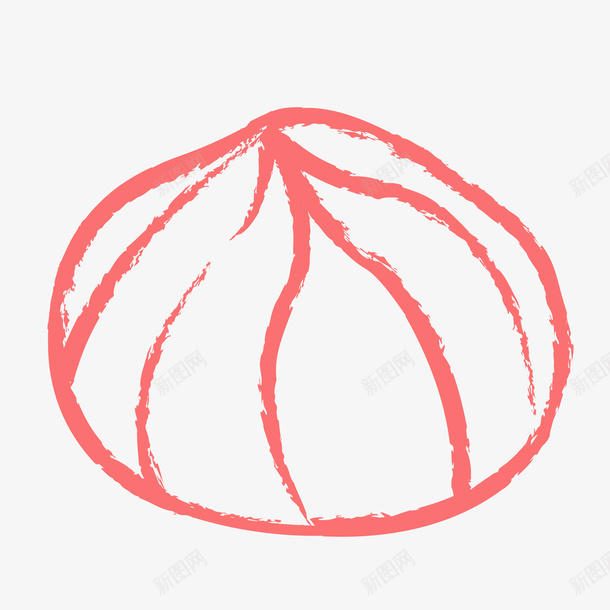 红色手绘的包子png免抠素材_新图网 https://ixintu.com png图形 png装饰 包子 手绘 红色 装饰