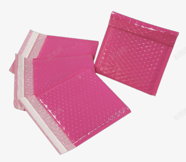 品红色气泡袋png免抠素材_新图网 https://ixintu.com 品红色 品红色气泡袋 品红色泡泡袋 气泡膜袋 气泡袋 泡泡袋