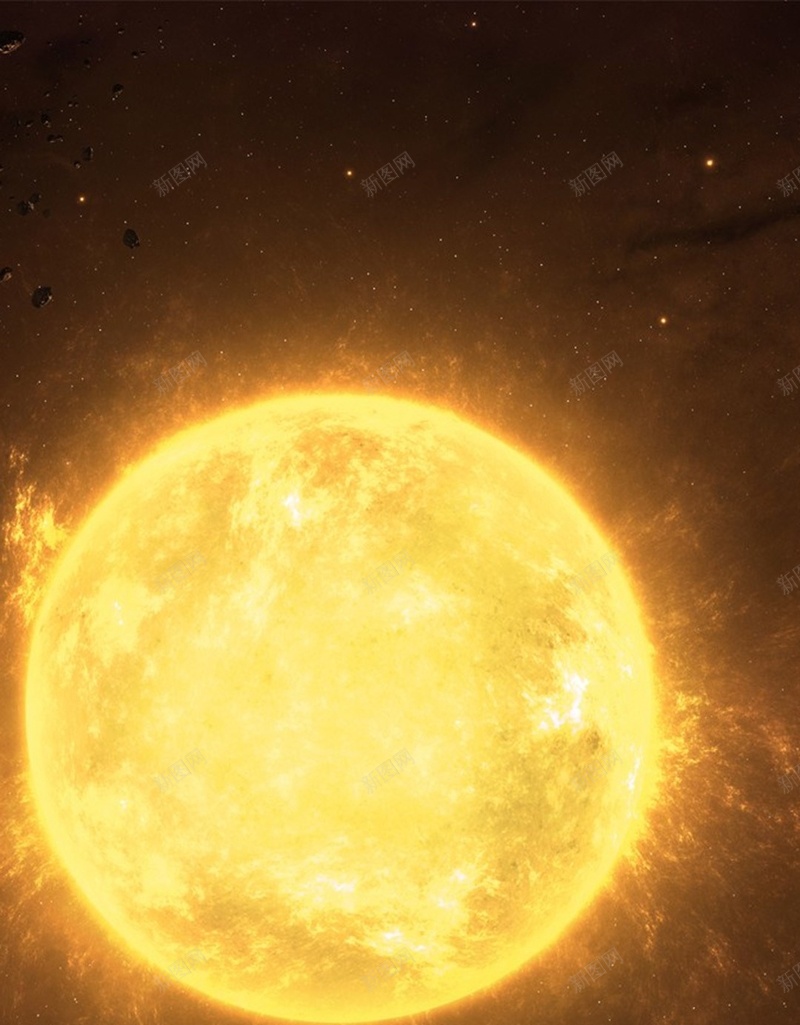 宇宙天空黄色星球h5背景jpg设计背景_新图网 https://ixintu.com H5 h5 商务 太空 宇宙 星球 神秘 科幻 科技 黄色