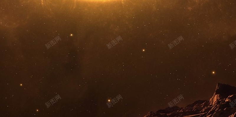 宇宙天空黄色星球h5背景jpg设计背景_新图网 https://ixintu.com H5 h5 商务 太空 宇宙 星球 神秘 科幻 科技 黄色