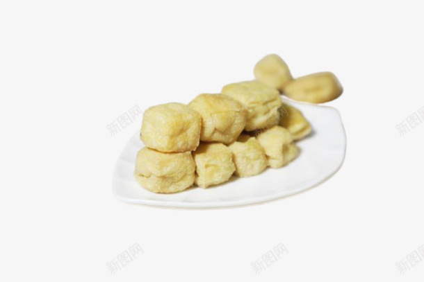 火锅配菜豆腐果png免抠素材_新图网 https://ixintu.com 小菜 油果 火锅配菜 豆腐果