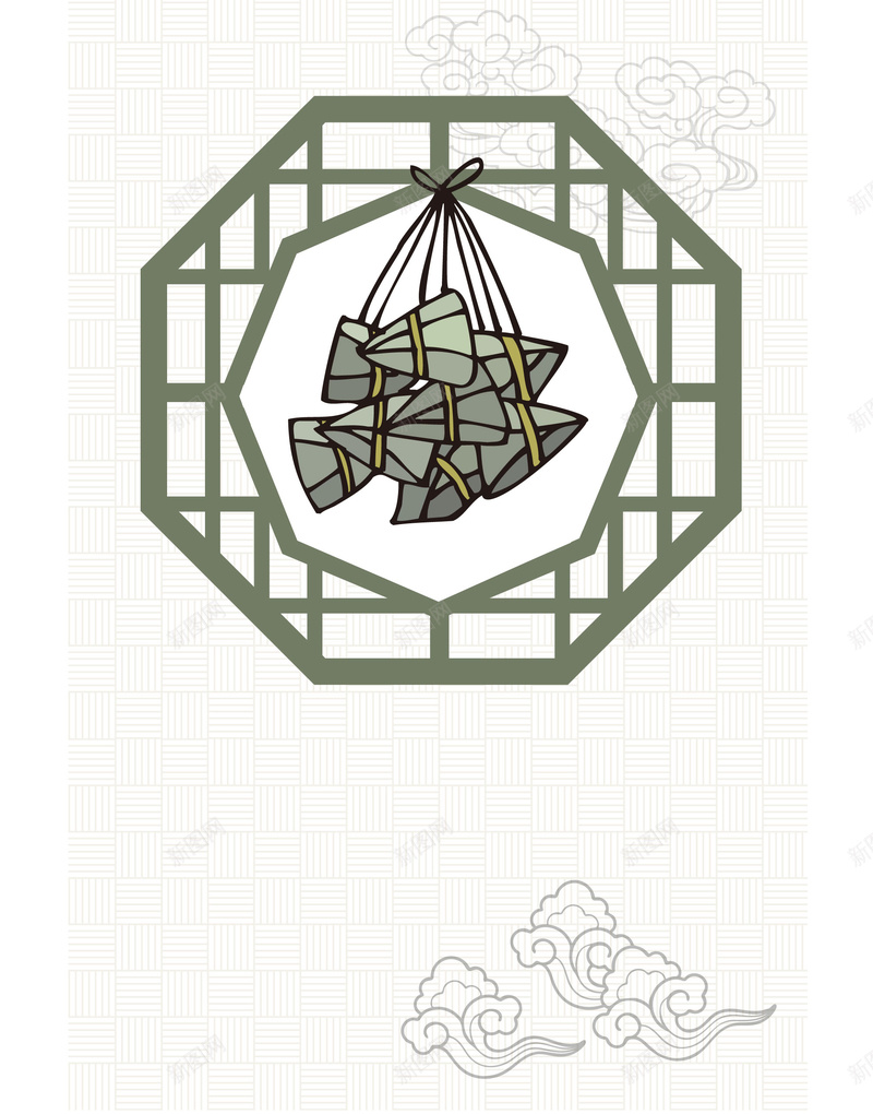 花纹纹理传统元素端午节平面广告jpg设计背景_新图网 https://ixintu.com 传统元素 端午节 粽子 纹理 花纹 节日 平面广告 祥云